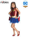 WONDER WOMAN COSTUME, CHILD - S - Front