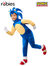 SONIC THE HEDGEHOG DELUXE COSTUME, CHILD - Front