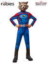 ROCKET RACCOON GOTG3 DELUXE COSTUME, CHILD - Front
