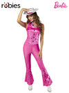 BARBIE COWGIRL DELUXE COSTUME, ADULT - Front