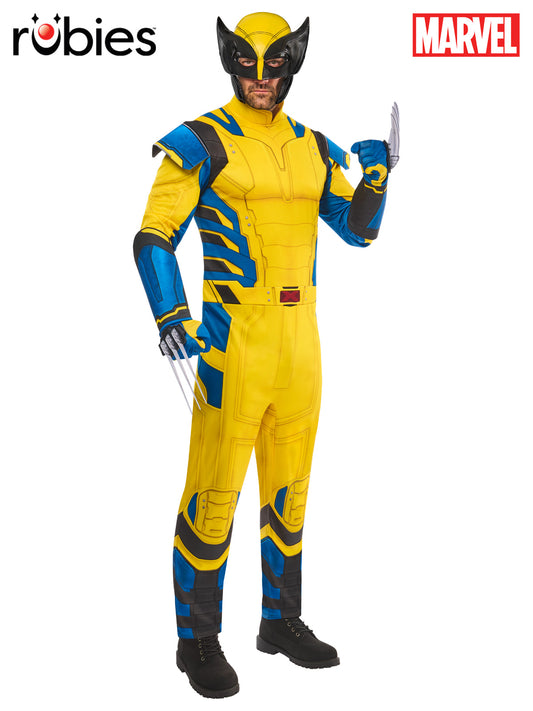 WOLVERINE - DEADPOOL 3 COSTUME, ADULT - Front