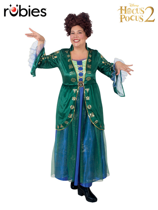 WINIFRED SANDERSON HOCUS POCUS COSTUME, ADULT - Front