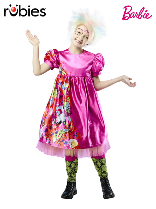 WEIRD BARBIE COSTUME, CHILD - Front