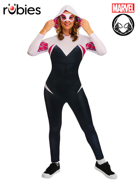 GHOST SPIDER COSTUME, ADULT - Front