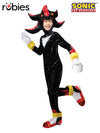 SHADOW - SONIC THE HEDGEHOG DELUXE COSTUME, CHILD - Front