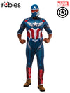 CAPTAIN AMERICA BRAVE NEW WORLD DELUXE COSTUME, ADULT - Front