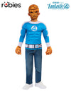 FANTASTIC FOUR - THE THING COSTUME, CHILD - 5-6 YRS - Front