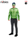 HULK COSTUME TOP & MASK, ADULT - M-L - Front