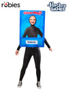 GUESS WHO ADULT COSTUME - ONE SIZE - Front