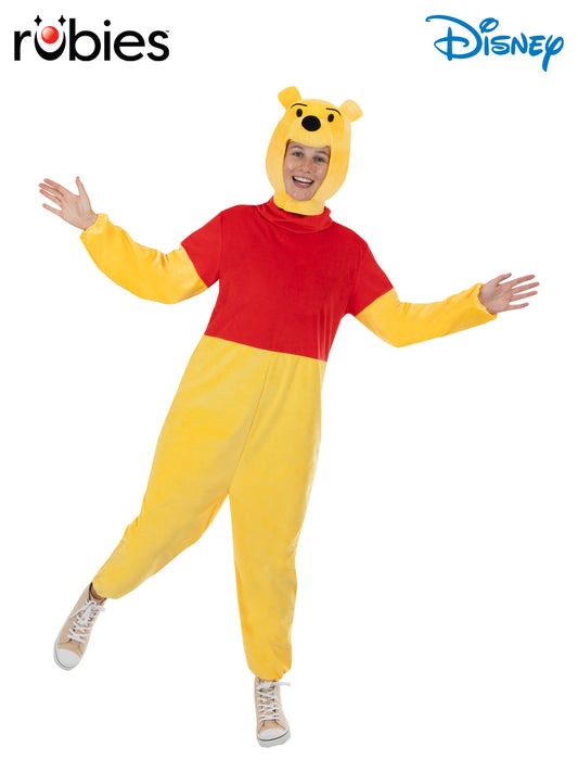 WINNIE THE POOH DELUXE ONESIE, ADULT - Front