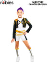 K-POP DEMON HUNTERS RUMI GOLD HYBRID COSTUME, CHILD - Front