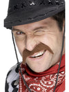 COWBOY MOUSTACHE, ADULT - Front