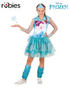 ELSA HOODED DRESS, CHILD - Front