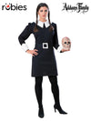 WEDNESDAY ADDAMS DELUXE COSTUME, ADULT - Front
