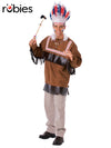 CHEROKEE WARRIOR COSTUME, ADULT - STD - Front