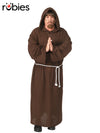 FRIAR TUCK MONK COSTUME, ADULT - Front