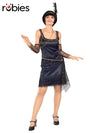 SPEAKEASY FLAPPER DRESS, ADULT - STD - Front