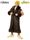 BARNEY RUBBLE DELUXE COSTUME, ADULT - Front