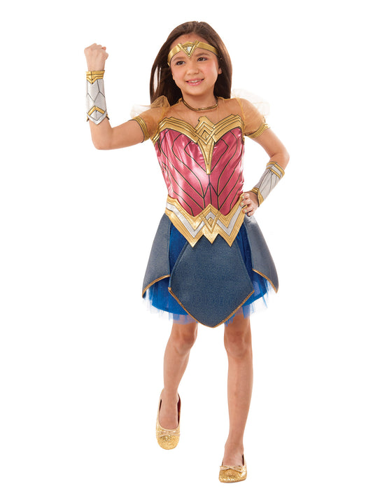 WONDER WOMAN PREMIUM COSTUME, CHILD - Front