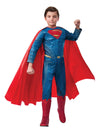 SUPERMAN PREMIUM COSTUME, CHILD - 6-8 YRS - Front