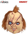 CHUCKY STITCHED-UP 3/4 MASK - ADULT - Front