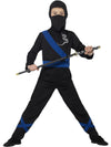 NINJA ASSASSIN COSTUME, CHILD - S - Front