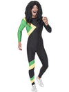 JAMAICAN HERO COSTUME, ADULT - M - Front