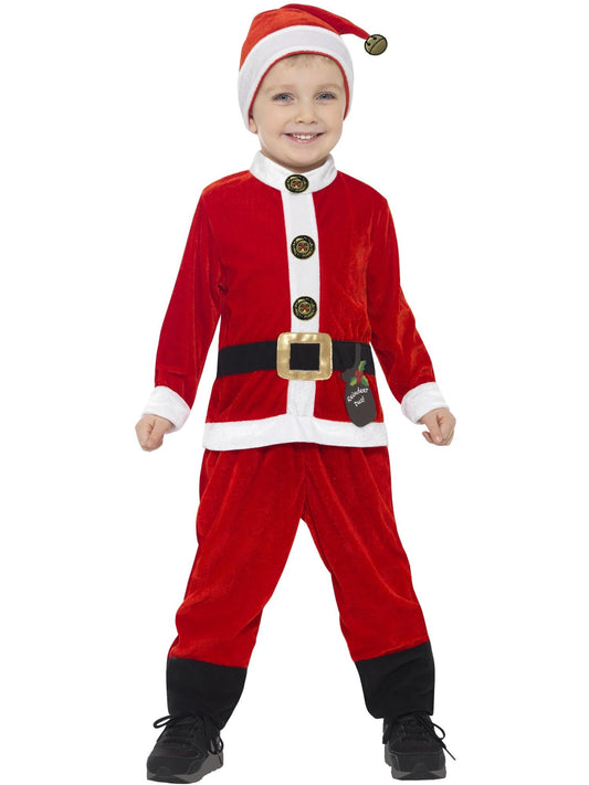 SANTA TODDLER COSTUME, CHILD - TODDLER - Front