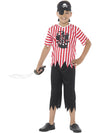 JOLLY PIRATE BOY COSTUME, CHILD - M - Front