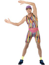 AEROBICS INSTRUCTOR MENS COSTUME, ADULT - Front