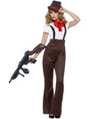 GANGSTER GLAM COSTUME, ADULT - Front