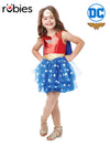WONDER WOMAN DELUXE COSTUME, CHILD - 6-8 YRS - Front