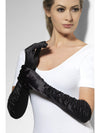 TEMPTRESS GLOVES, BLACK - ADULT - Front
