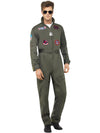 TOP GUN DELUXE MALE COSTUME - M - Front