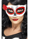 MEXICAN DAY OF THE DEAD EYEMASK, ADULT - Front