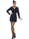 FLIGHT ATTENDANT COSTUME, ADULT - Front