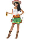 TEQUILA SHOOTER GIRL COSTUME, ADULT - Front