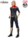 CAPTAIN MARVEL THE MARVELS DELUXE COSTUME, ADULT - Front