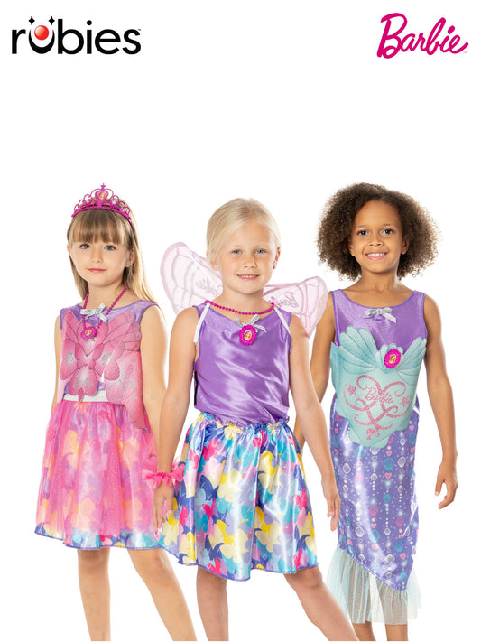 BARBIE DRESS-UP TRUNK WITH ACCESSORIES - 4-6 YRS - Front