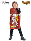 WILLY WONKA CHOCOLATE BAR TABARD - 5-8 YRS - Front