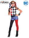 HARLEY QUINN DC SUPERHERO GIRLS DELUXE, CHILD - Front