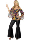 HIPPIE COSTUME, ADULT - Front