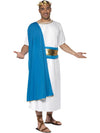 ROMAN SENATOR COSTUME, BLUE - Front