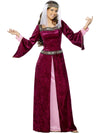 MAID MARION COSTUME, ADULT - Front