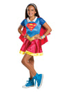 SUPERGIRL DCSHG CLASSIC COSTUME, CHILD - 9-12 YRS - Front