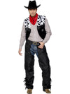 COWBOY COSTUME, ADULT - Front