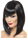 VAMP WIG, BLACK - ADULT - Front