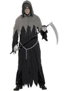 GRIM REAPER DELUXE ROBE COSTUME, ADULT - M - Front