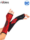 HARLEY QUINN GAUNTLETS - ADULT - Front