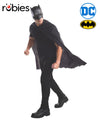 BATMAN CAPE AND MASK SET, ADULT - STD - Front